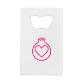 Stainless Steel Bottle Opener クレジットカード栓抜き (裏面)