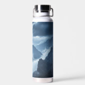 Stainless Steel Insulated Water Bottle with Misty ウォーターボトル (背面)