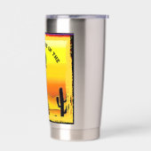 Stainless Steel Travel Mug 保温保冷タンブラー (左面)