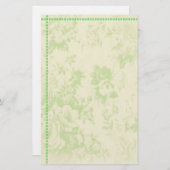 staionary花柄 便箋 (正面/裏面)