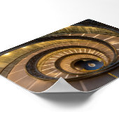 Staircases in Vatican Museum  ポスター (角)