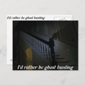 stairesカード上の幽霊狩りの影であるID ポストカード (正面/裏面)