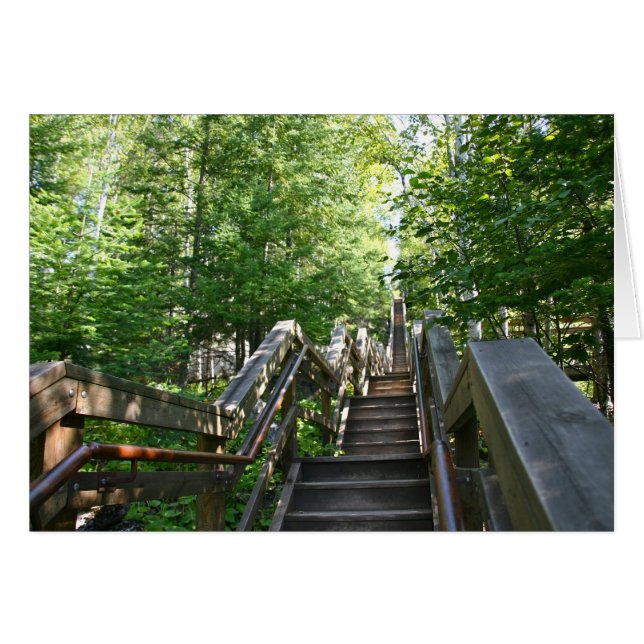 Stairs Foreverカード (正面横)