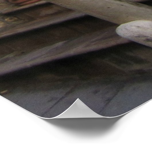 Stairway in Assisi ポスター (角)