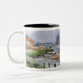 Staithes、c.1897-1918 ツートーンマグカップ (左)