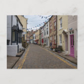 Staithes High Street Cobbled Road ポストカード (正面)