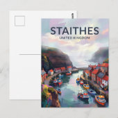 Staithes United Kingdom ポストカード (正面/裏面)