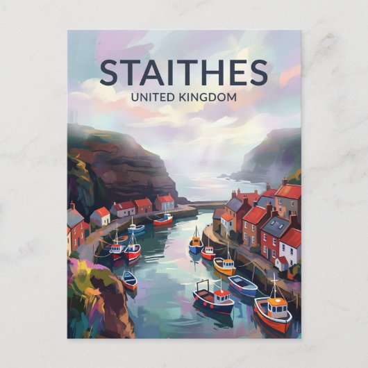 Staithes United Kingdom ポストカード (正面)