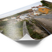 Staithes Village High Street フォトプリント (角)