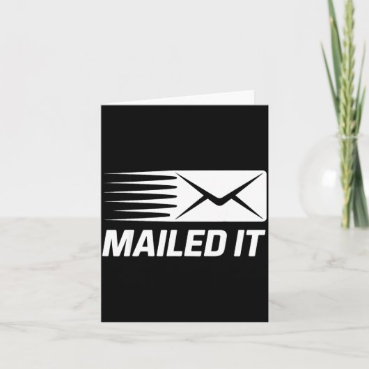 Stal Worker Art For Men Women Stman St Office Mail カード (正面)