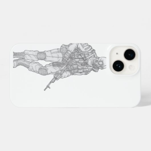 Stalker art phonecase iPhoneケース (裏面横)