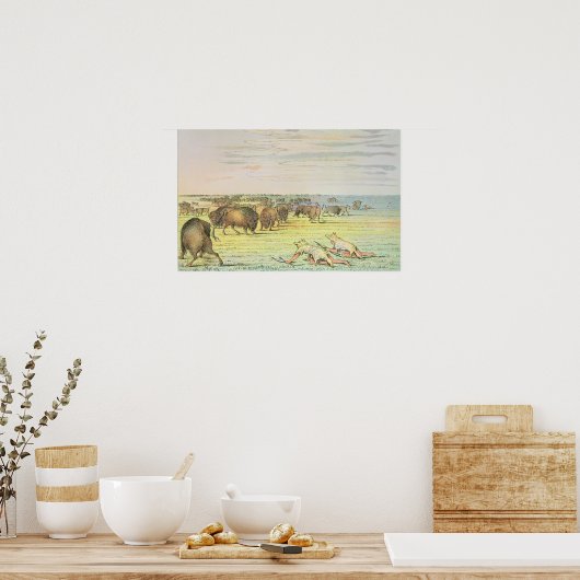 Stalking buffalo ポスター (キッチン)