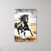 Stallion in Full Stride キャンバスプリント (正面)