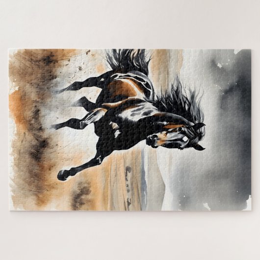 Stallion in Full Stride ジグソーパズル (横)