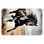 Stallion in Full Stride マグネット (横)