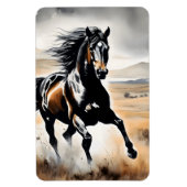 Stallion in Full Stride マグネット (縦)