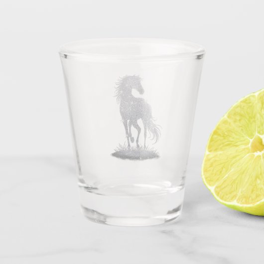  Stallion shot glass ショットグラス (裏面)