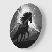 Stallion wall clock ラージ壁時計 (傾斜)
