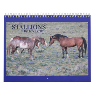 "Stallions" MustangWild 2026 Calendar カレンダー