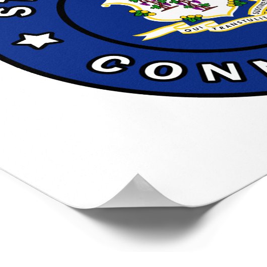 Stamford Connecticut ポスター (角)