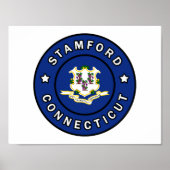 Stamford Connecticut ポスター (正面)