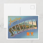 Stamford, New York Vintage Travelより ポストカード (正面/裏面)