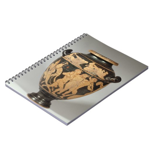 StamnosのDionysiac場面、Etruscanは每に赤計算しました ノートブック (左側)