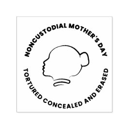 Stamp For Noncustodial Mothers セルフインキングスタンプ