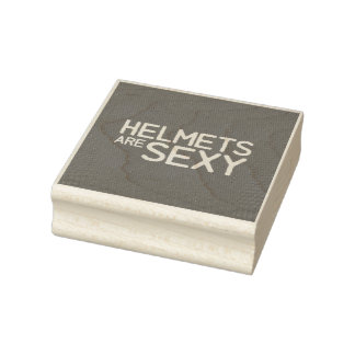 Stamp: Helmets Are Sexy ラバースタンプ