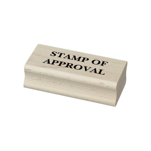 STAMP OF APPROVAL Wood Art Stamp ラバースタンプ (スタンプ)