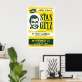Stan Getz - Astrud Gilberto jazz poster - Girl ポスター (ホームオフィス)