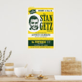 Stan Getz - Astrud Gilberto jazz poster - Girl ポスター (キッチン)