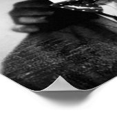 Stan LaurelとOliver Hardy - BWヴィンテージ- D1 ポスター (角)