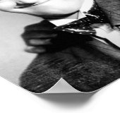 Stan LaurelとOliver Hardy BWヴィンテージD1 ポスター (角)