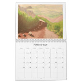 Stan Levine 2010のカレンダーによるMt.Diabloの絵画 カレンダー (2月 2026)