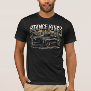 Stance Kings Slammed 高級SUVカルチャーグラフィック Tシャツ