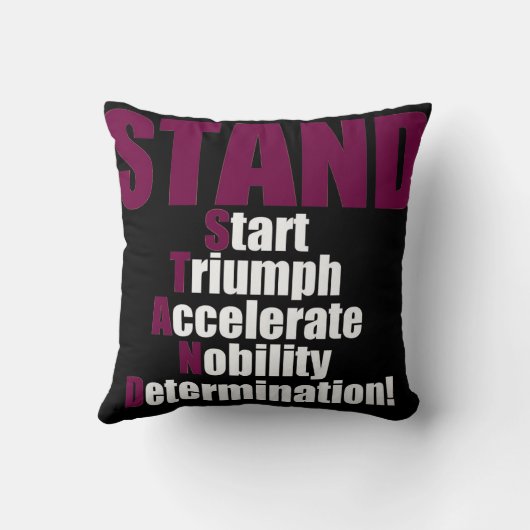 STANDコレクション クッション (裏面)