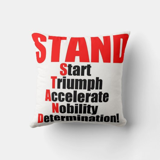 STANDコレクション クッション (裏面)