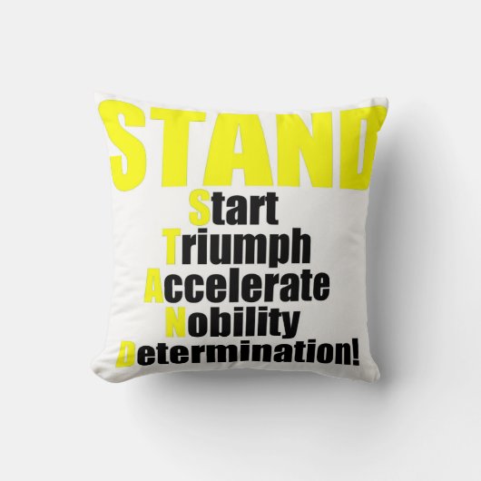 STANDコレクション クッション (正面)