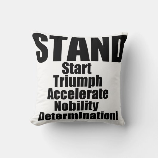 STANDコレクション クッション (正面)