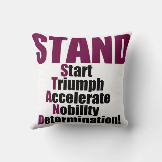 STANDコレクション クッション (裏面)