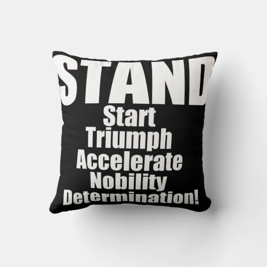 STANDコレクション クッション (裏面)