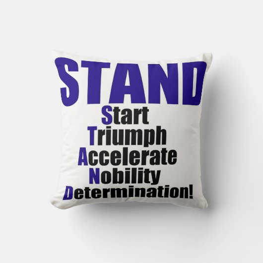 STANDコレクション クッション (正面)