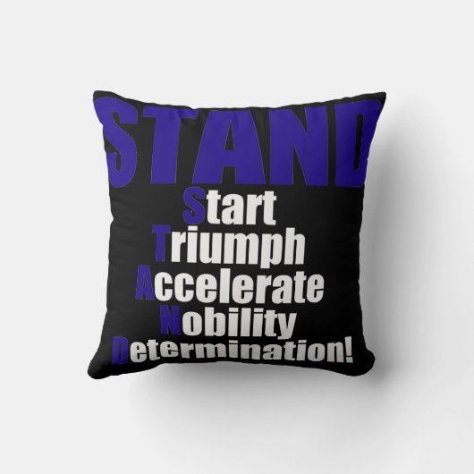 STANDコレクション クッション (裏面)