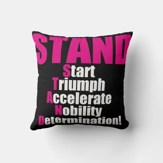 STANDコレクション クッション (裏面)