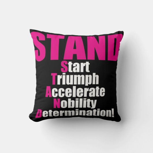 STANDコレクション クッション (正面)