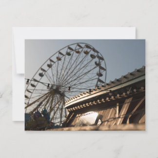 STAND AM HAAGER HERBSTFEST MIT RIESENRAD ポストカード