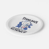 Stand Back – 愛らしい猫科学者による実験 ペーパープレート (アングル)