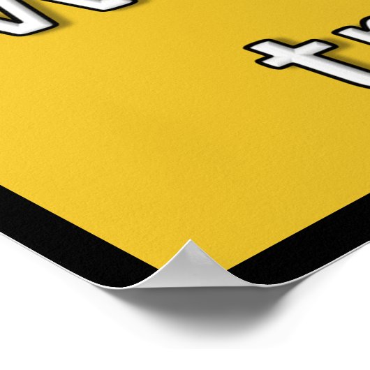 Stand Back We try to Try Science Poster ポスター (角)