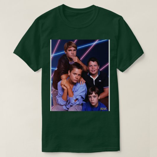 Stand By Me 80s Laser School写真 Tシャツ (デザイン正面)
